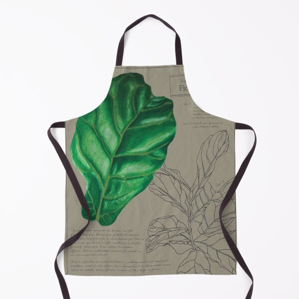 Item preview, Ficus Lyrata | Fiddle Leaf Fig | Botanical Illustration designed and sold by Jennifer Walsh Design.