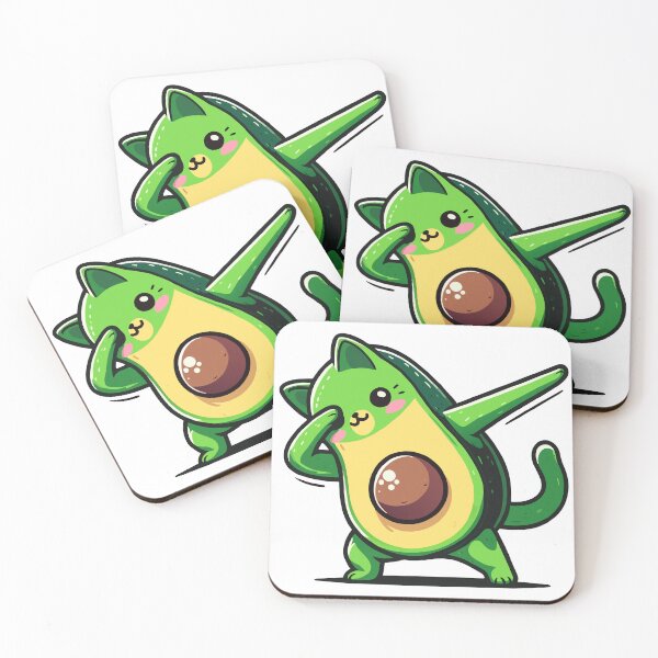 Item preview, Avocado Cat Dabbing designed and sold by Designowner.