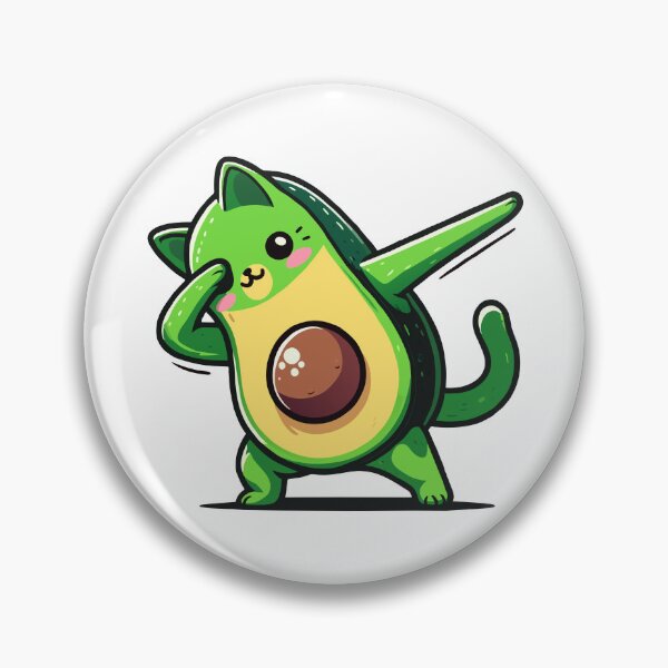 Item preview, Avocado Cat Dabbing designed and sold by Designowner.