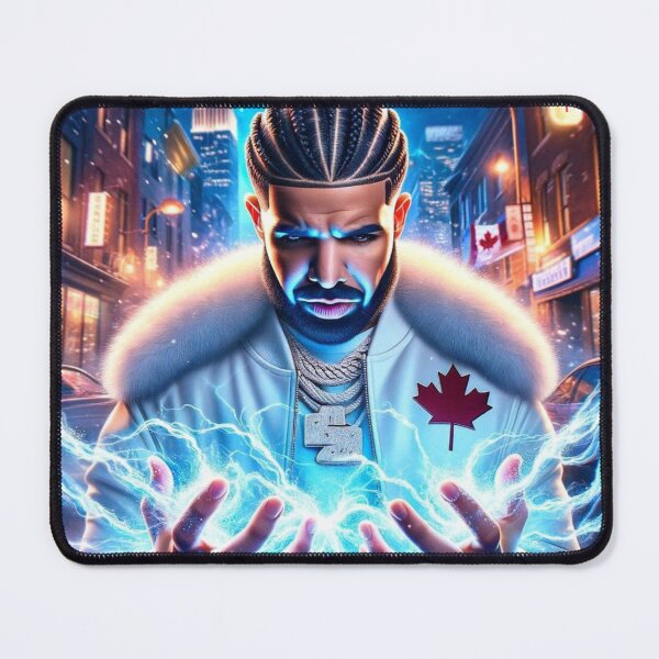 Item preview, Hip-Hop Cartoon Canadian Rapper Superhero Illustration designed and sold by Zuriel Hargrove.