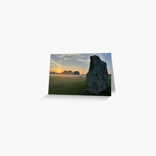 Item preview, Avebury at sunrise designed and sold by StoneBothering.