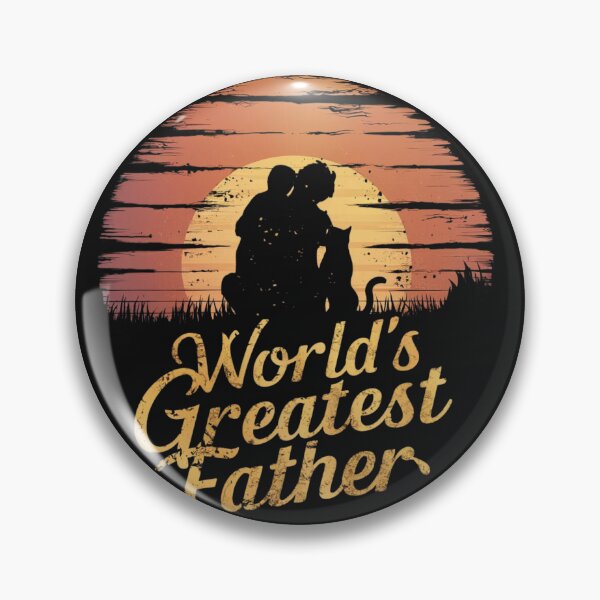 Item preview, Cat Dad/ Greatest Father designed and sold by Furbabies Art.