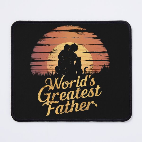 Item preview, Cat Dad/ Greatest Father designed and sold by Furbabies Art.
