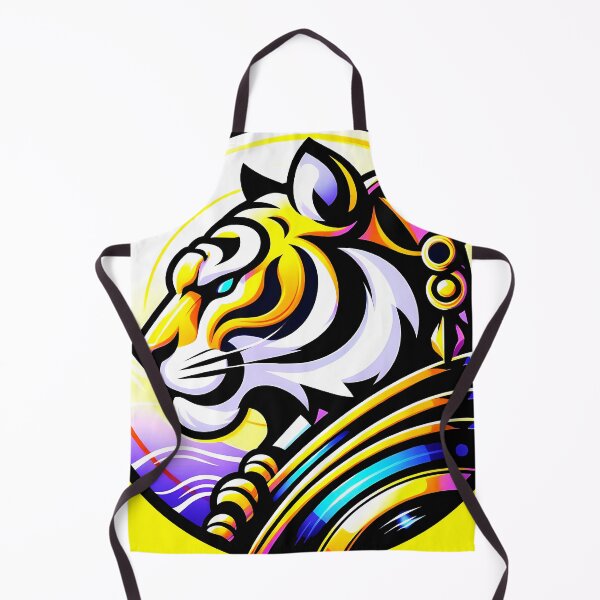 Item preview, Cartoon Tiger Monk - Round Color Illustration designed and sold by AD-Digital-Art.