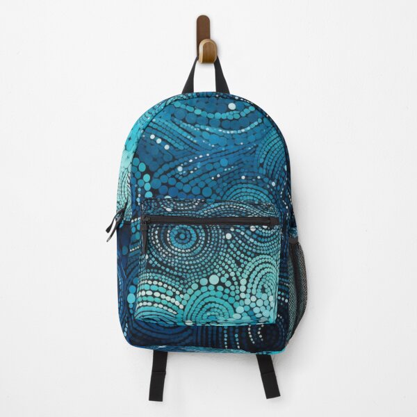 Item preview, Aboriginal Inspired Dot Art - Splash Of Waves designed and sold by GrinGalore.