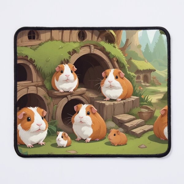 Item preview, Guinea Pig Family Art designed and sold by WildlifeInc.