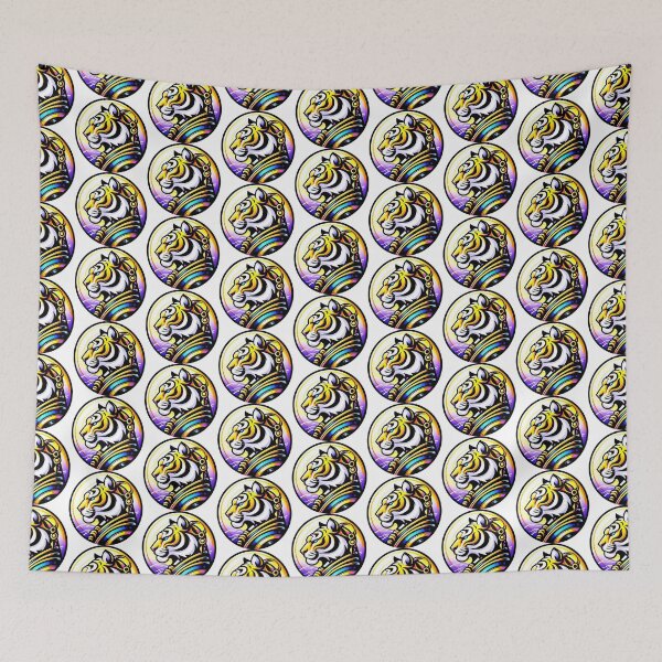 Item preview, Cartoon Tiger Monk - Round Color Illustration designed and sold by AD-Digital-Art.