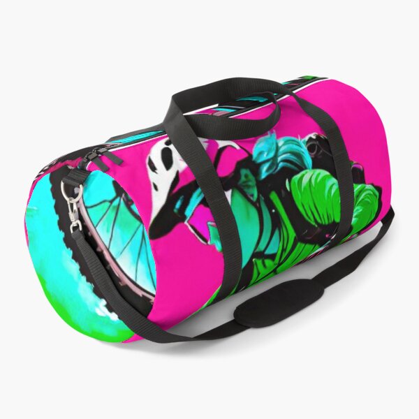 Item preview, Colorful Velocity: Pink, Green, and Blue Female MTB Shredder designed and sold by GrizzlyCollective.