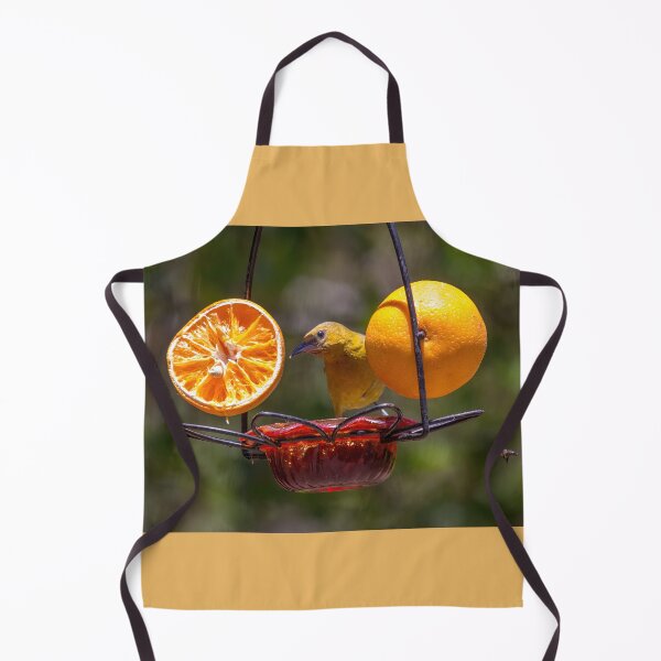 Item preview, Juvenile Oriole Enjoying Oranges and Jelly designed and sold by CarolM.