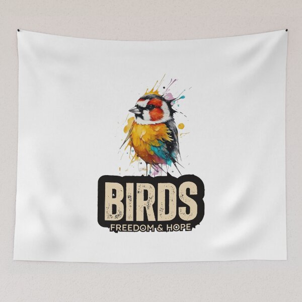 Item preview, Birds freedom and hope- Goldfinch designed and sold by PatronesKawai.
