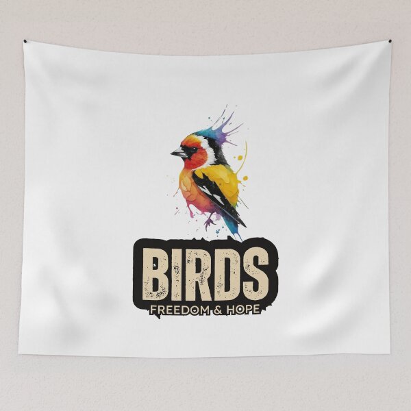 Item preview, Birds freedom and hope- Goldfinch designed and sold by PatronesKawai.