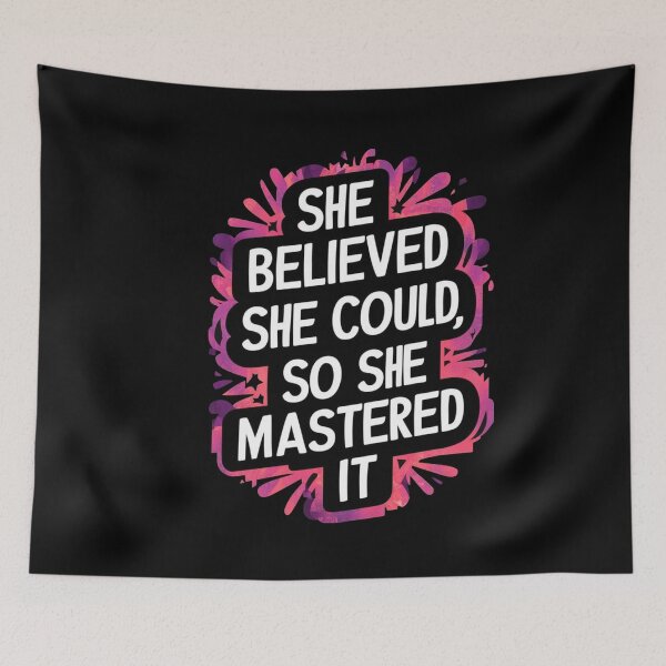 Item preview,  She Believed She Could So She Did designed and sold by Redgiant87x.