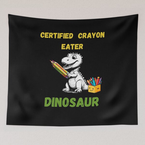Item preview, cartified crayon eater dinosaur designed and sold by Belweder.