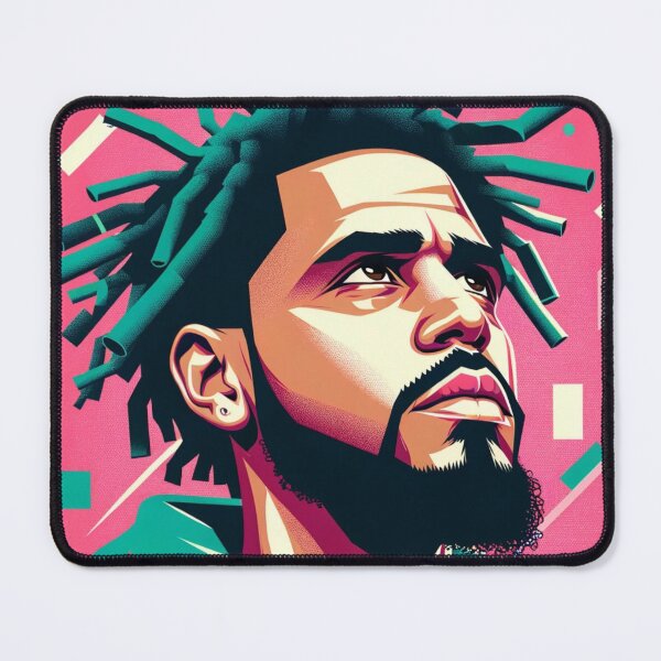 Item preview, Hip-Hop Cartoon Cole Rapper Illustration designed and sold by Zuriel Hargrove.
