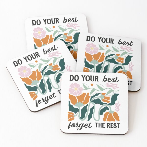 Item preview, Do Your Best Forget The Rest designed and sold by MarigoldandLily.