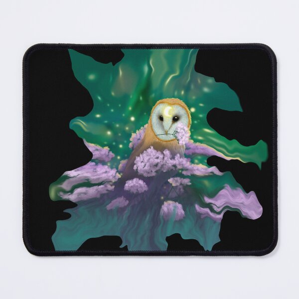 Item preview, Owl Holding Flower designed and sold by MoonShadowArt25.