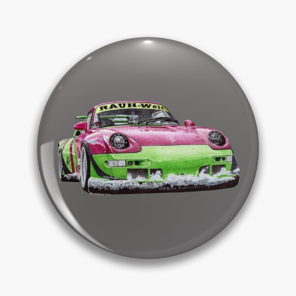 Item preview, RWB Porsche 911 (993). designed and sold by Car drawings by Pavlo Scherbatyuk.