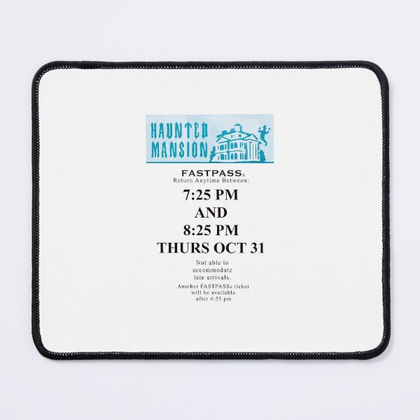 Item preview, Foolish Mortals’ Fast Pass I WDW Fan Art designed and sold by PedroStyle.