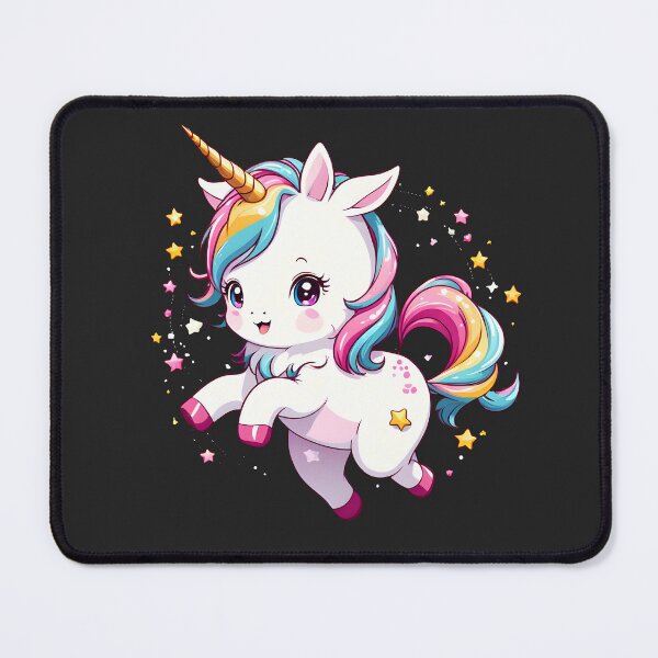 Item preview, " A Cute fluffy Unicorn " designed and sold by RaviSinghUbhi.
