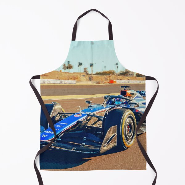 Item preview, Alexander Albon racing in in the 2024 Saudi Arabia Grand Prix watercolor designed and sold by Rodissimus1984.