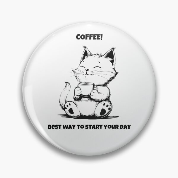 Artikelvorschau, Kaffeekatze entworfen und verkauft von HRLifeJourney.