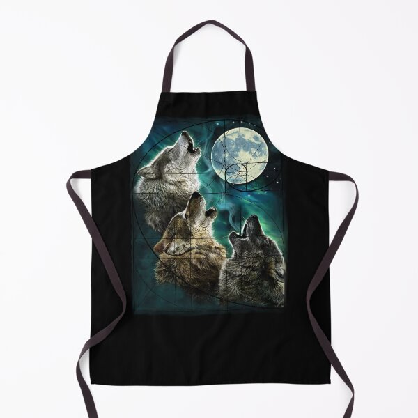 Item preview, Three Wolf Golden Ratio Moon designed and sold by JamieWetzel.