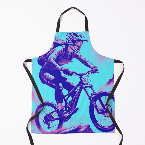Item preview, Tri-Hued Speedster: Pink, Blue, and Purple MTB Racer designed and sold by GrizzlyCollective.