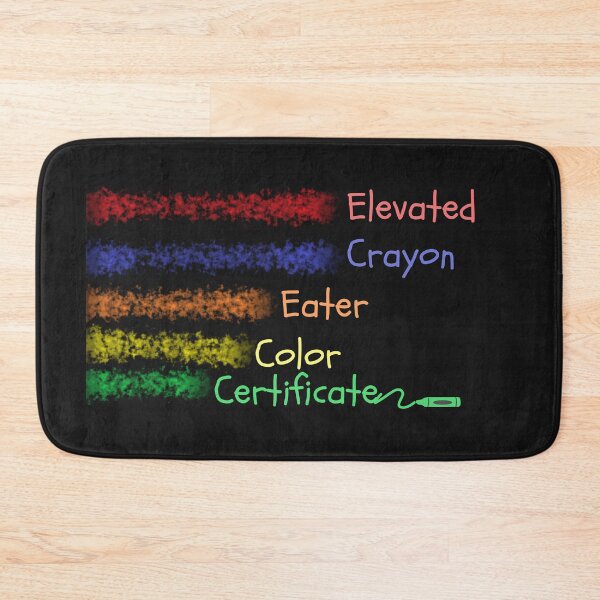 Item preview, Elevated crayon eater color cerificate designed and sold by Belweder.