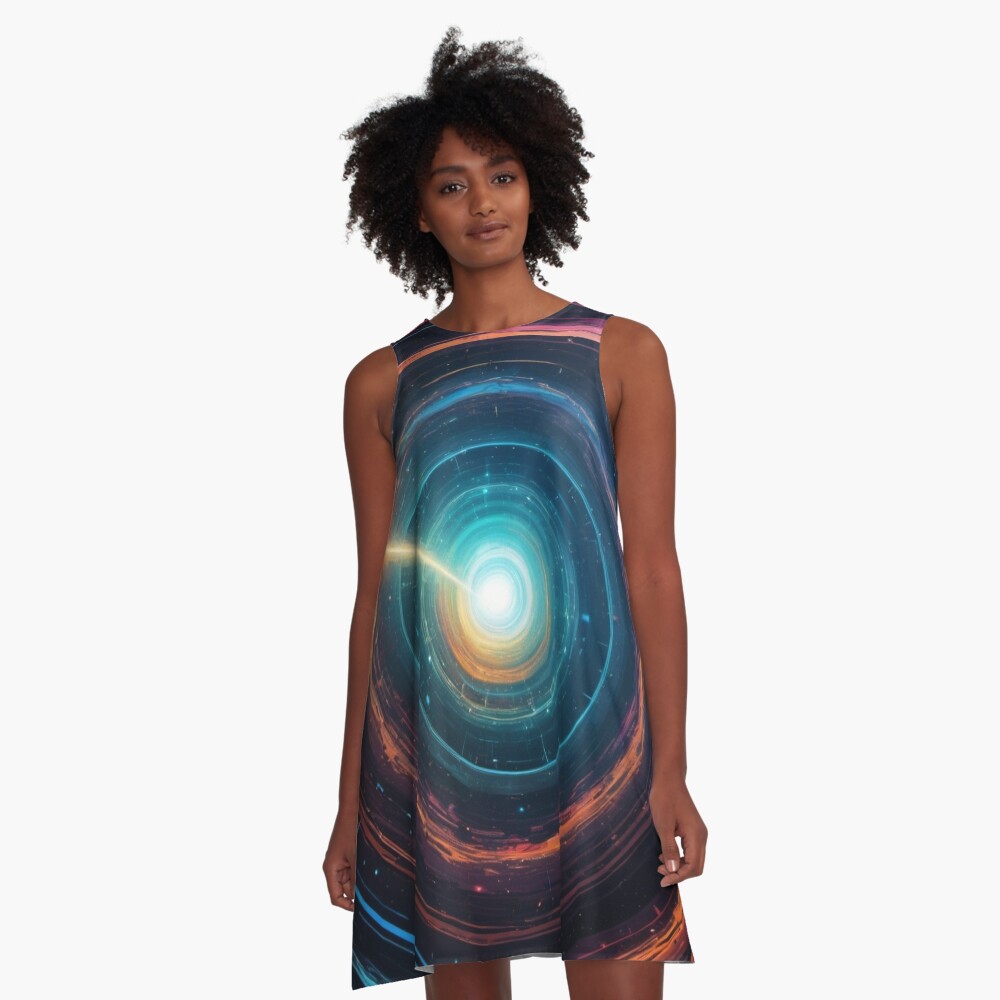Item preview, A-Line Dress designed and sold by eXtraHumans.