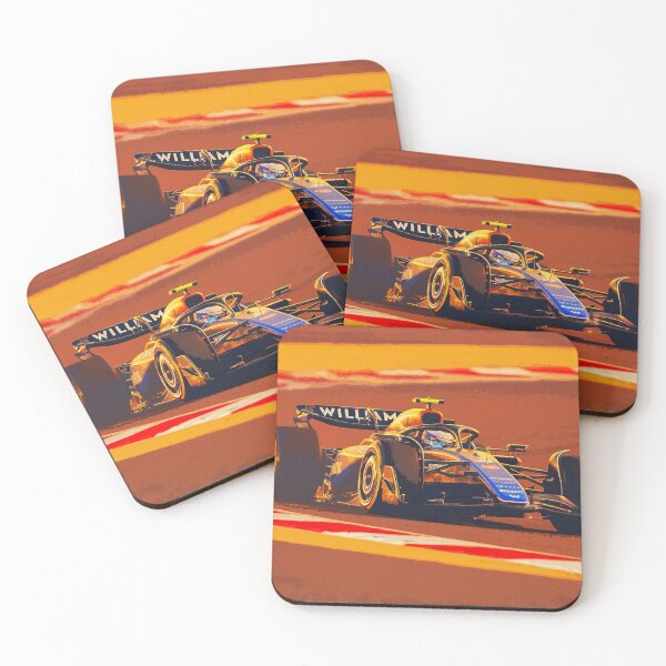 Item preview, Logan Sargeant racing in the 2024 Saudi Arabian Grand Prix designed and sold by Rodissimus1984.