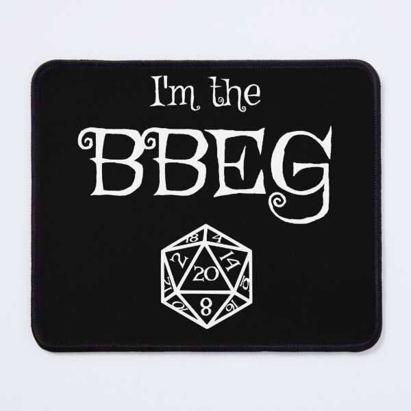 Item preview, BBEG - Big Bad Evil Guy - D20 Series designed and sold by SilverFoxxShop.