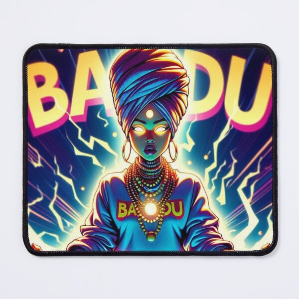 Item preview, Hip-Hop Cartoon Badu Singer Rapper Illustration designed and sold by Zuriel Hargrove.
