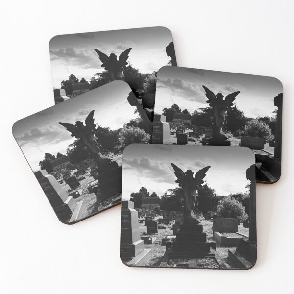 Item preview, Angel silhouette ~ B&W designed and sold by FallenTrickster.