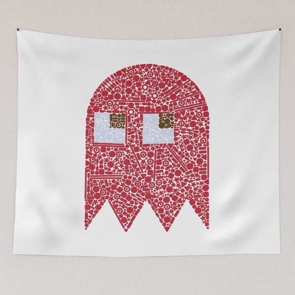 Item preview, Sticker Ghost Crimson designed and sold by Omsilai.