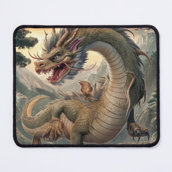 Item preview, Titan mythological dragon that flies in the mountains and trees designed and sold by Titan33.