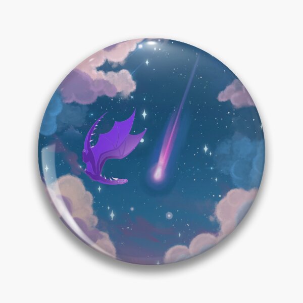 Item preview, Dragon skies- purple dragon cloudscape designed and sold by GeekandArtsy.