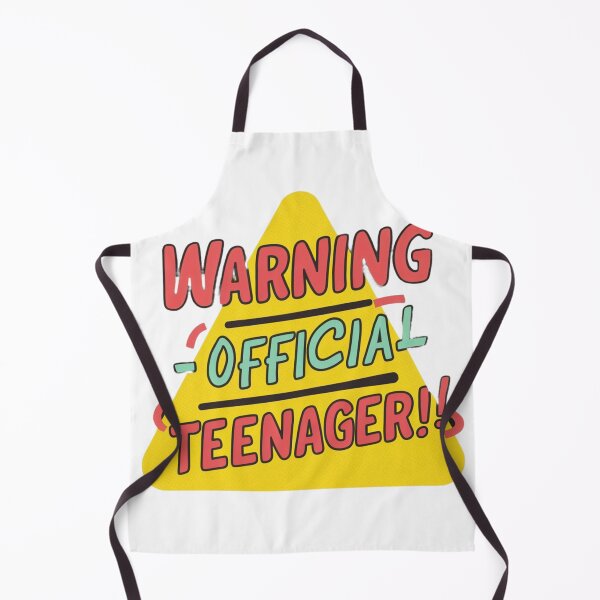 Item preview, Official Teenager! 13th Birthday - Warning Triangle Design designed and sold by Martyn0885.