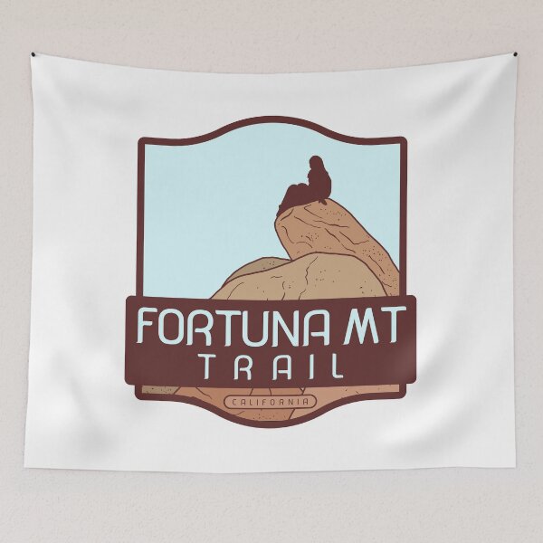 Item preview, Fortuna Mountain Trail – California hiker designed and sold by Moritz Schwäble.