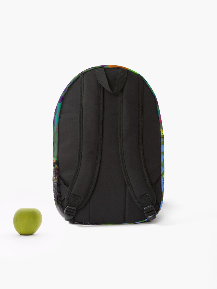 Thumbnail 2 of 3, Backpack, Estey Garden No.2 Curtain designed and sold by Kentestey.