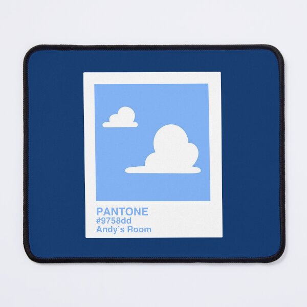 Item preview, Blue Paint Swatch with Toy Story Clouds designed and sold by YonderAndBeyond.