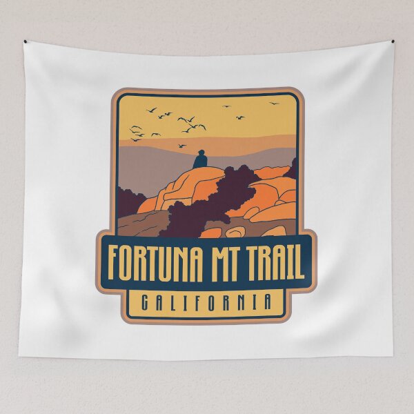Item preview, Fortuna Mountain Trail – California hiker designed and sold by Moritz Schwäble.