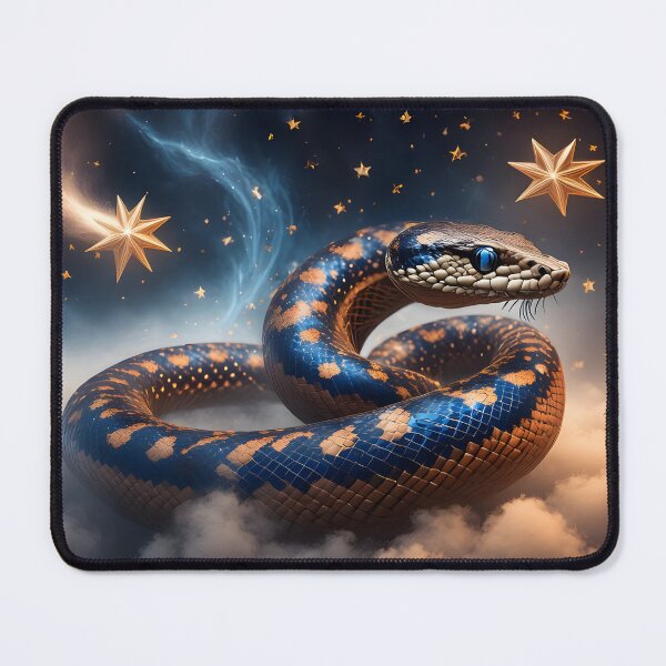 Item preview, snake with two stars designed and sold by stemoir.