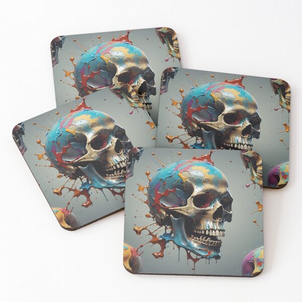 Item preview, Abstract skull  designed and sold by Majorartworks.