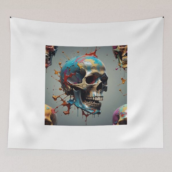 Item preview, Abstract skull  designed and sold by Majorartworks.
