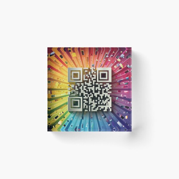 Item preview, Qr code iron style designed and sold by stemoir.