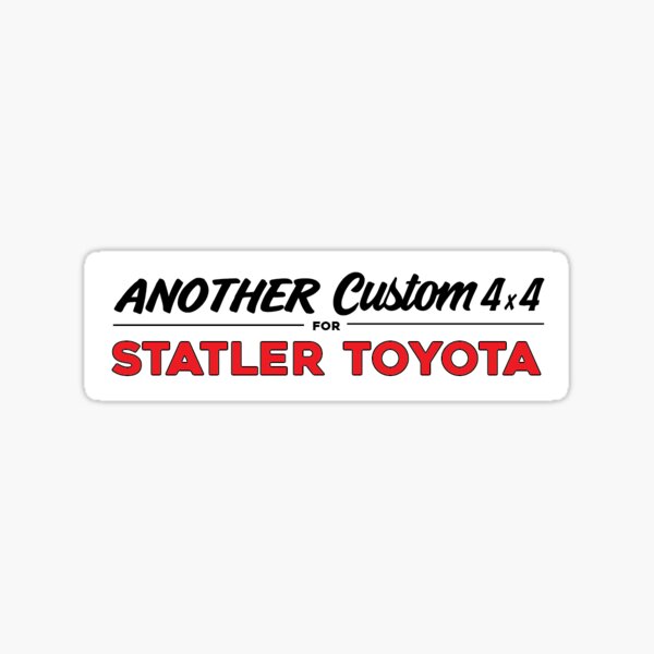 Item preview, Back to the Future 4x4 Bumper Sticker designed and sold by nagrom7.