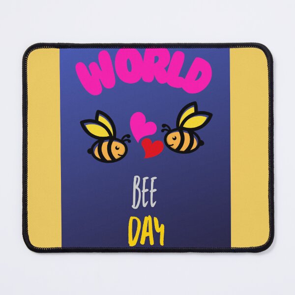 Item preview, WORLD BEE DAY IN MAY MONTH WITH LOVING BEES designed and sold by ThamaraiSelvi.