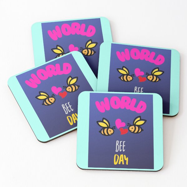 Item preview, WORLD BEE DAY IN MAY MONTH WITH LOVING BEES designed and sold by ThamaraiSelvi.