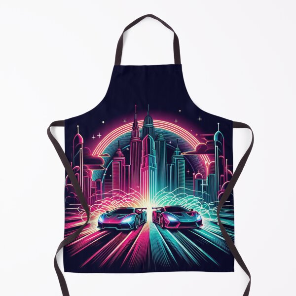 Item preview, Speed Cars Neon Style designed and sold by KTGim.