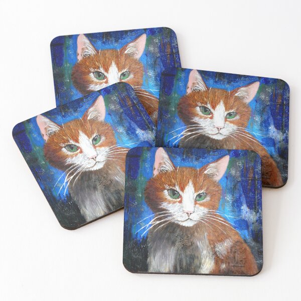 Item preview, Orange cat portrait designed and sold by Alina.D.